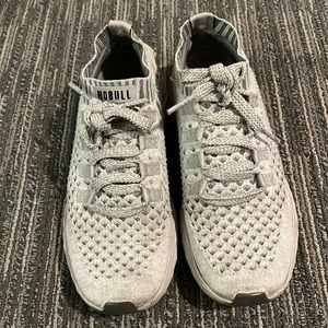 Womens Nobull grey knit runner size 8.5